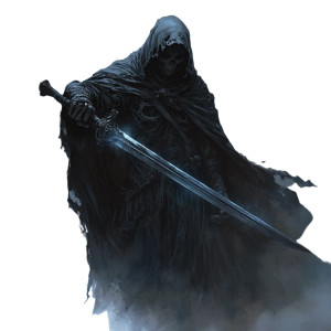 Dark Wraith Vinyl Car Decal Sticker – Waterproof & UV-Resistant 8"