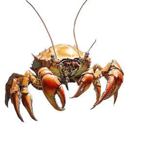 Giant Crabs Feast Vinyl Car Decal Sticker – Waterproof & UV-Resistant 8" Giant Crabs Feast Vinyl Car Decal Sticker – Waterproof & UV-Resistant 8"