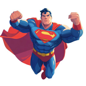 Flying Superhero V2 Vinyl Car Decal Sticker – Waterproof & UV-Resistant 8" Flying Superhero V2 Vinyl Car Decal Sticker – Waterproof & UV-Resistant 8"