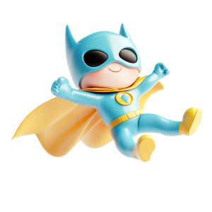 Cute Flying Kid Vinyl Car Decal Sticker – Waterproof & UV-Resistant 8"