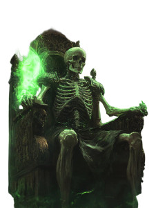 Skeletal Throne Guardian Vinyl Car Decal Sticker – Waterproof & UV-Resistant 8" Skeletal Throne Guardian Vinyl Car Decal Sticker – Waterproof & UV-Resistant 8"