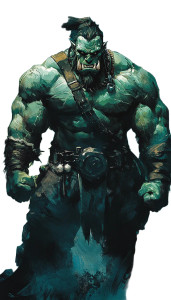 Orc War Chief Vinyl Car Decal Sticker – Waterproof & UV-Resistant 8"