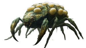 Alien Forest Creature Vinyl Car Decal Sticker – Waterproof & UV-Resistant 8"