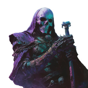 Fantasy Lich Night Vinyl Car Decal Sticker – Waterproof & UV-Resistant 8" Fantasy Lich Night Vinyl Car Decal Sticker – Waterproof & UV-Resistant 8"