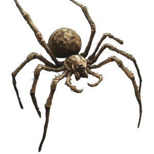 Evil Spider Web Vinyl Car Decal Sticker – Waterproof & UV-Resistant 8"