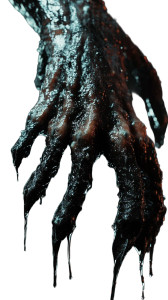 Monstrous Clawed Hand Vinyl Car Decal Sticker – Waterproof & UV-Resistant 8"