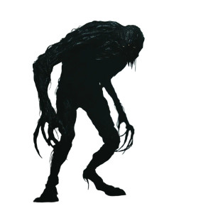 Dark Monster Vinyl Car Decal Sticker – Waterproof & UV-Resistant 8"