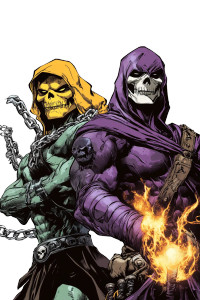 Skeletor Ghost Rider Vinyl Car Decal Sticker – Waterproof & UV-Resistant 8"