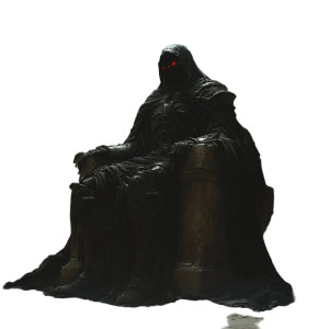 Undead Sword Wraith Vinyl Car Decal Sticker – Waterproof & UV-Resistant 8"