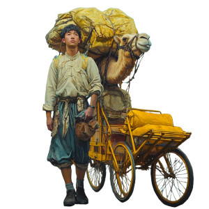 Dreaming Worker'S Burden Vinyl Car Decal Sticker – Waterproof & UV-Resistant 8"