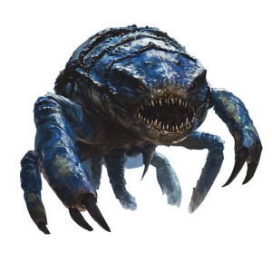 Six-Legged Sea Lizard Vinyl Car Decal Sticker – Waterproof & UV-Resistant 8"