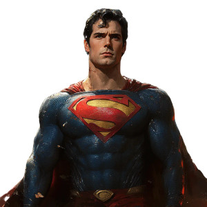 Superman Cinematic Vinyl Car Decal Sticker – Waterproof & UV-Resistant 8"