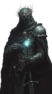 Evil Thorned Paladin Vinyl Car Decal Sticker – Waterproof & UV-Resistant 8" Evil Thorned Paladin Vinyl Car Decal Sticker – Waterproof & UV-Resistant 8"