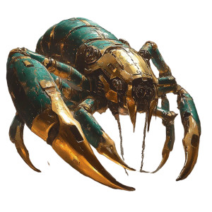 Mechanical Scorpion Art Vinyl Car Decal Sticker – Waterproof & UV-Resistant 8" Mechanical Scorpion Art Vinyl Car Decal Sticker – Waterproof & UV-Resistant 8"