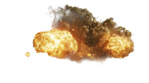 Countdown Of Explosives Vinyl Car Decal Sticker – Waterproof & UV-Resistant 8"