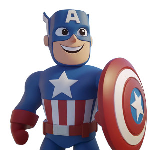 Happy Captain America V2 Vinyl Car Decal Sticker – Waterproof & UV-Resistant 8" Happy Captain America V2 Vinyl Car Decal Sticker – Waterproof & UV-Resistant 8"