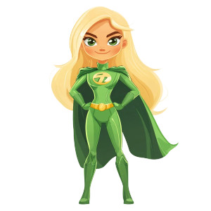 Blonde Superhero Girl Vinyl Car Decal Sticker – Waterproof & UV-Resistant 8" Blonde Superhero Girl Vinyl Car Decal Sticker – Waterproof & UV-Resistant 8"