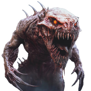 Evil Demon Portrait V2 Vinyl Car Decal Sticker – Waterproof & UV-Resistant 8"