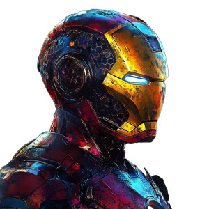 Hive Iron Man Vinyl Car Decal Sticker – Waterproof & UV-Resistant 8"