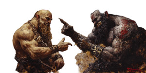 Barbarian-Orc Peace Vinyl Car Decal Sticker – Waterproof & UV-Resistant 8" Barbarian-Orc Peace Vinyl Car Decal Sticker – Waterproof & UV-Resistant 8"