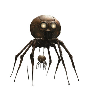Steampunk Spider Automaton Vinyl Car Decal Sticker – Waterproof & UV-Resistant 8" Steampunk Spider Automaton Vinyl Car Decal Sticker – Waterproof & UV-Resistant 8"