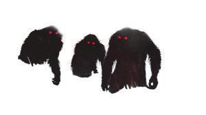 Bigfoot Forest Silhouettes Vinyl Car Decal Sticker – Waterproof & UV-Resistant 8" Bigfoot Forest Silhouettes Vinyl Car Decal Sticker – Waterproof & UV-Resistant 8"
