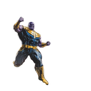 Thanos Army Attack Vinyl Car Decal Sticker – Waterproof & UV-Resistant 8"