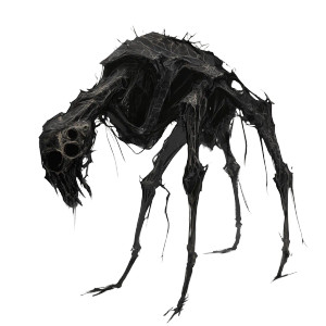 Creepy Spider Horse V2 Vinyl Car Decal Sticker – Waterproof & UV-Resistant 8"