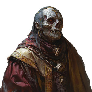 Ghoul Merchant Nobleman Vinyl Car Decal Sticker – Waterproof & UV-Resistant 8"