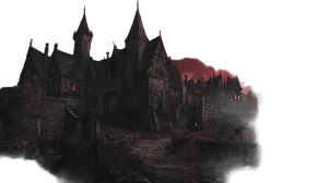 Haunted Medieval Castle Vinyl Car Decal Sticker – Waterproof & UV-Resistant 8"