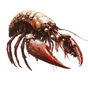 Necrotic Mantis Shrimp Vinyl Car Decal Sticker – Waterproof & UV-Resistant 8" Necrotic Mantis Shrimp Vinyl Car Decal Sticker – Waterproof & UV-Resistant 8"