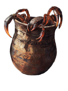 Ancient Vessel Scorpion Vinyl Car Decal Sticker – Waterproof & UV-Resistant 8"