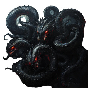 Shadow Hydra Vinyl Car Decal Sticker – Waterproof & UV-Resistant 8"