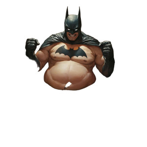 Batman'S Dumpling Feast Vinyl Car Decal Sticker – Waterproof & UV-Resistant 8"