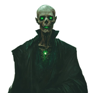 Sinister Gaunt Man Vinyl Car Decal Sticker – Waterproof & UV-Resistant 8"