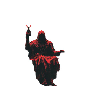 Dark Throne Chalice Vinyl Car Decal Sticker – Waterproof & UV-Resistant 8"