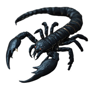 Fantasy Scorpion Spider V2 Vinyl Car Decal Sticker – Waterproof & UV-Resistant 8"