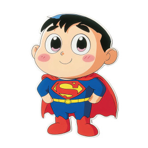 Super Shin-Chan Sticker Vinyl Car Decal Sticker – Waterproof & UV-Resistant 8"