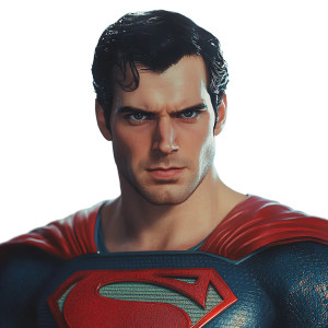 Realistic Superman V2 Vinyl Car Decal Sticker – Waterproof & UV-Resistant 8"