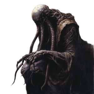 Mindflayer Fantasy Art Vinyl Car Decal Sticker – Waterproof & UV-Resistant 8"