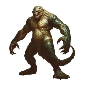 Sewer Scale Beast Vinyl Car Decal Sticker – Waterproof & UV-Resistant 8"