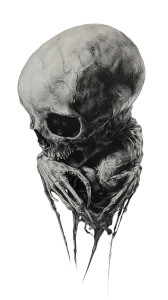 Devil Demon Embryo Vinyl Car Decal Sticker – Waterproof & UV-Resistant 8"