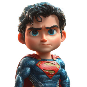 Cartoony Superman Vinyl Car Decal Sticker – Waterproof & UV-Resistant 8" Cartoony Superman Vinyl Car Decal Sticker – Waterproof & UV-Resistant 8"