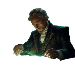 Hiram The Scholar Vinyl Car Decal Sticker – Waterproof & UV-Resistant 8"