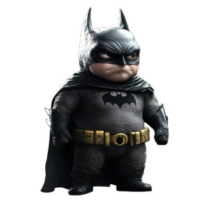 Midget Batman Vinyl Car Decal Sticker – Waterproof & UV-Resistant 8"