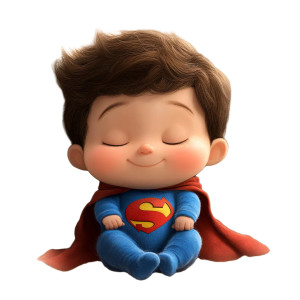 Superhero Newborn Vinyl Car Decal Sticker – Waterproof & UV-Resistant 8" Superhero Newborn Vinyl Car Decal Sticker – Waterproof & UV-Resistant 8"