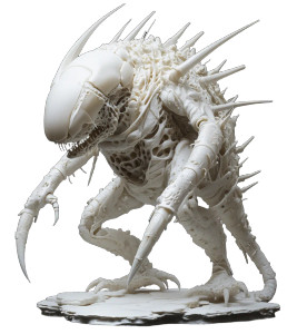 Hybrid Godzilla Creature Vinyl Car Decal Sticker – Waterproof & UV-Resistant 8"