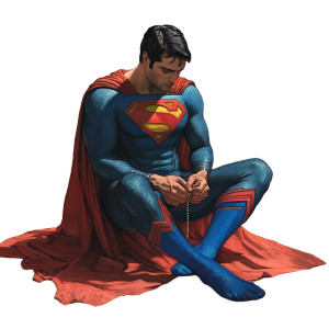 Superman In Mosque Vinyl Car Decal Sticker – Waterproof & UV-Resistant 8" Superman In Mosque Vinyl Car Decal Sticker – Waterproof & UV-Resistant 8"