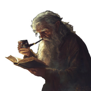 Old Wizard Reading Vinyl Car Decal Sticker – Waterproof & UV-Resistant 8" Old Wizard Reading Vinyl Car Decal Sticker – Waterproof & UV-Resistant 8"