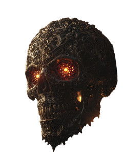 Gothic Skull Spectacle Vinyl Car Decal Sticker – Waterproof & UV-Resistant 8" Gothic Skull Spectacle Vinyl Car Decal Sticker – Waterproof & UV-Resistant 8"